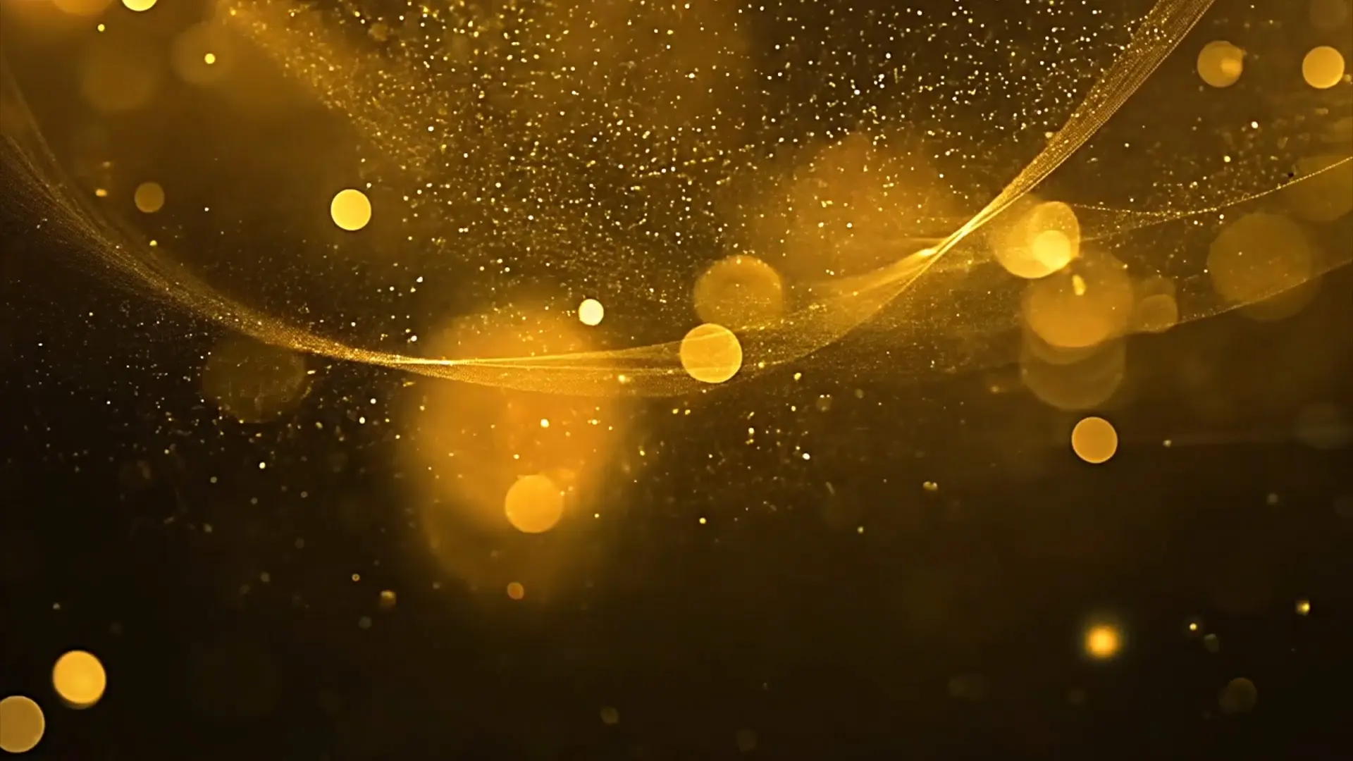 Shimmering Gold Waves Overlay for Luxurious Video Projects